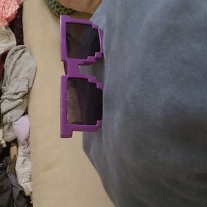 Purple block sunglasses for kids